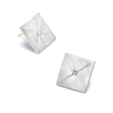 Magnet ピアス ダイヤモンド シルバー【Final offer】