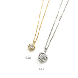 Timeless k18ネックレス ダイヤモンド