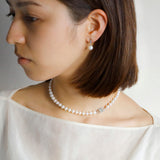 luxe blanc ピアス あこやパール シルバー