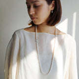 luxe blanc ピアス あこやパール シルバー