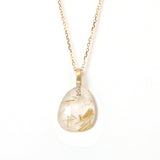 Swing ネックレス ルチルクォーツ【オーダー制作】