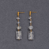 luxe Chance ロングピアス White Edition