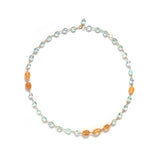 luxe Essence ネックレス アクアマリン&インペリアルトパーズ