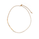 luxe Essence マチネネックレス 淡水パール&オパール