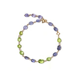 luxe Essence ブレスレット ペリドット&アイオライト【オーダー制作】