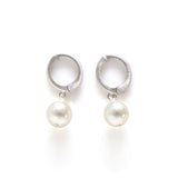 luxe blanc ピアス あこやパール シルバー