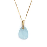 Swing ネックレス アクアマリン【オーダー制作】