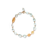 luxe Essence ブレスレット アクアマリン&インペリアルトパーズ Grand