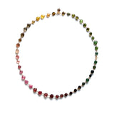 One of a kind ネックレス マルチカラートルマリン【完売】