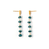 luxe Essence ショートピアス ネオンカイヤナイト