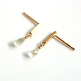 Signature ピアス ホワイトサファイア【Final offer】