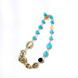 luxe Essence ブレスレット ターコイズ&オリーブクォーツ【完売】