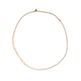 luxe Essence マチネネックレス 淡水パール&オパール