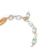 luxe Essence ブレスレット アクアマリン&インペリアルトパーズ Grand