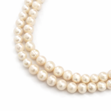 One of a kind Layered Pearl Necklace