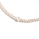 luxe Essence ネックレス 淡水パール&オパール