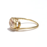 【受注生産】Hug リング オレゴンサンストーン