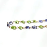 luxe Essence ブレスレット ペリドット&アイオライト【オーダー制作】