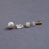 luxe Chance ロングピアス White Edition