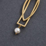luxe Essence ピアス アールデコ パール