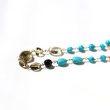 luxe Essence ブレスレット ターコイズ&オリーブクォーツ【完売】