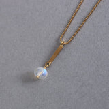 Signature ネックレス ブルームーンストーン【Final offer】