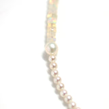 luxe Essence マチネネックレス 淡水パール&オパール