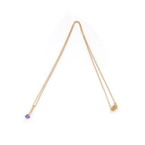 Signature ネックレス アメシスト【Final offer】