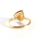 Petal リング シトリン 9号/11号