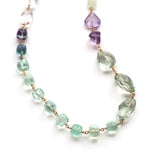 luxe Essence ネックレス フローライト&ニュージェイド【完売】