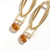 luxe ピアス アールデコ シトリン【Final offer】