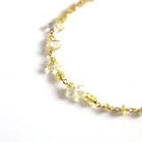 luxe Essence ブレスレット イエローサファイア&ホワイトサファイア【オーダー制作】