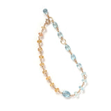 luxe Essence ブレスレット アクアマリン&インペリアルトパーズ Petit