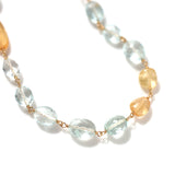 luxe Essence ブレスレット アクアマリン&インペリアルトパーズ Grand