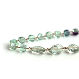 luxe Essence ネックレス フローライト&ニュージェイド【完売】