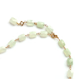 luxe Essence ネックレス フローライト&ニュージェイド【完売】