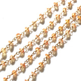 luxe Essence K18 ネックレス オレンジサファイア【オーダー制作】