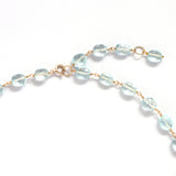 luxe Essence ネックレス アクアマリン&インペリアルトパーズ