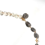 luxe Essence ネックレス ブラックルチルクォーツ&ロンドンブルートパーズ【完売】