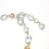 luxe Essence ブレスレット アクアマリン&インペリアルトパーズ Grand