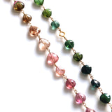 One of a kind ネックレス マルチカラートルマリン【完売】