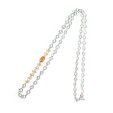 luxe Essence ロングネックレス アクアマリン&インペリアルトパーズ