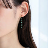 luxe Essence ロングピアス エメラルド【Final offer】