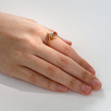 【受注生産】Hug リング オレゴンサンストーン