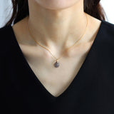 Swing ネックレス グラファイトインクォーツ