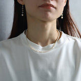 luxe Essence ネックレス 淡水パール&オパール