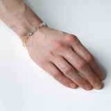 luxe Essence ブレスレット アクアマリン&インペリアルトパーズ Petit