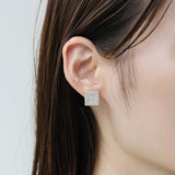 Magnet ピアス ダイヤモンド シルバー【Final offer】