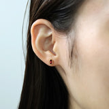 Aroma ピアス ロードライトガーネット【Final offer】