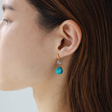 luxe Chance ショートピアス Turquoise Edition